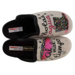 Adam's Shoes Χειμερινές Γυναικείες Παντόφλες σε Ροζ Χρώμα - Image 5