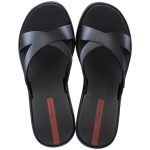 Μαύρες γυναικείες σαγιονάρες – πλατφόρμες Ipanema - Image 3