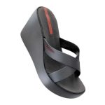 Μαύρες γυναικείες σαγιονάρες – πλατφόρμες Ipanema - Image 4