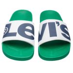 Levi's Ανδρικές Παντόφλες Καλοκαιρινές Κολυμβητηρίου Πράσινες 231548-794-551 - Image 8