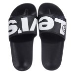 Levi’s γυναικείες παντόφλες σε μαύρο χρώμα June L S 231570-794-59 - Image 4