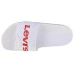 Levi's June Perf S Slides σε Λευκό Χρώμα 233025-753-151 - Image 6