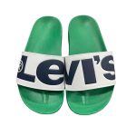 Levi's Ανδρικές Παντόφλες Καλοκαιρινές Κολυμβητηρίου Πράσινες 231548-794-551 - Image 7