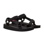 Levi's Cadys Γυναικεία Σανδάλια Sporty σε Μαύρο Χρώμα - Image 3