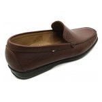 America Δερμάτινα Ανδρικά Μοκασίνια σε Ταμπά Χρώμα - Image 6