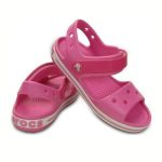 Crocs Παιδικά Ανατομικά Παπουτσάκια Θαλάσσης Crocband Φούξια - Image 5