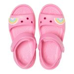 Crocs Παιδικά Ανατομικά Παπουτσάκια Θαλάσσης Crocband Imagination Ροζ - Image 3
