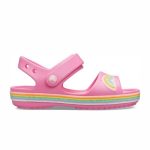 Crocs Παιδικά Ανατομικά Παπουτσάκια Θαλάσσης Crocband Imagination Ροζ