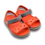Crocs Παιδικά Ανατομικά Παπουτσάκια Θαλάσσης Crocband Πορτοκαλί - Image 3