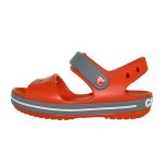 Crocs Παιδικά Ανατομικά Παπουτσάκια Θαλάσσης Crocband Πορτοκαλί - Image 5
