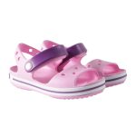 Crocs Παιδικά Ανατομικά Παπουτσάκια Θαλάσσης Crocband Ροζ - Image 5