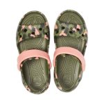 Crocs Παιδικά Ανατομικά Παπουτσάκια Θαλάσσης Kids Crocband Seasonal Graphic Sandal Χακί - Image 3