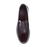 America Δερμάτινα Ανδρικά Loafers σε Μπορντώ Χρώμα 0130 - Image 6