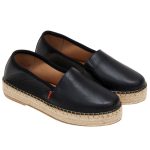 Ragazza Δερμάτινες Γυναικείες Εσπαντρίγιες σε Μαύρο Χρώμα 0205 - Image 7