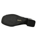 Ragazza Δερμάτινες Peep Toe Γόβες με Χοντρό Μεσαίο Τακούνι - Image 4