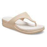 Crocs Boca Wedge Flip Μπεζ - Image 3