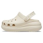 Crocs Classic Crush Σαμπό Μπεζ 207521-2Y2 - Image 4