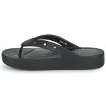 Crocs Classic Flip Σαγιονάρες με Πλατφόρμα σε Μαύρο Χρώμα - Image 3