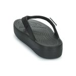 Crocs Classic Flip Σαγιονάρες με Πλατφόρμα σε Μαύρο Χρώμα - Image 4
