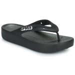 Crocs Classic Flip Σαγιονάρες με Πλατφόρμα σε Μαύρο Χρώμα - Image 8
