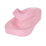 Crocs Classic Flip Σαγιονάρες με Πλατφόρμα σε Ροζ Χρώμα - Image 4