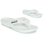 Crocs Classic Flip Σαγιονάρες σε Λευκό Χρώμα - Image 7