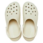 Crocs Classic Platform W Αντιολισθητικό Σαμπό Μπεζ - Image 4