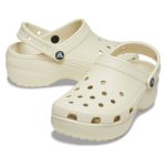 Crocs Classic Platform W Αντιολισθητικό Σαμπό Μπεζ - Image 5