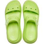 Crocs Classics Σαγιονάρες Limeade σε φωσφοριζέ χρώμα - Image 8