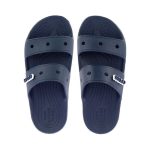 Crocs Classics Slides σε Navy Μπλε Χρώμα - Image 5