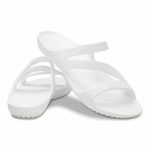 Crocs Kadee II Σαγιονάρες σε στυλ Πέδιλα σε Λευκό Χρώμα - Image 7