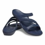 Crocs Kadee II Σαγιονάρες σε στυλ Πέδιλα σε Navy Χρώμα - Image 4
