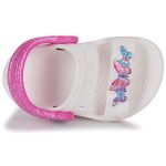 Crocs Παιδικά Ανατομικά Παπουτσάκια Θαλάσσης Λευκά - Image 6