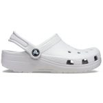 Crocs Παιδικά Ανατομικά Σαμπό Θαλάσσης Classic 206991-1FT Atmosphere Λευκά