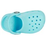Crocs Παιδικά Ανατομικά Σαμπό Θαλάσσης Classic Clog Τιρκουάζ - Image 7