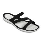 Crocs Swiftwater Sandal W - Black / White 203998-066 - Image 6