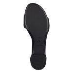 Γυναικεία μπλε πέδιλα textile Tamaris - Image 4