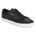 Levi's Woods γυναικεία Sneakers Μαύρα - Image 5