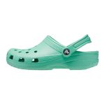 Crocs Classic Γυναικεία Παπούτσια Θαλάσσης Πράσινα - Image 6