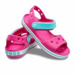 Crocs Παιδικά Ανατομικά Παπουτσάκια Θαλάσσης Crocband Φούξια - Image 7
