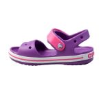Crocs Παιδικά Ανατομικά Παπουτσάκια Θαλάσσης Crocband Μωβ - Image 5