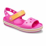 Crocs Παιδικά Ανατομικά Παπουτσάκια Θαλάσσης Crocband Ροζ - Image 3