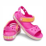 Crocs Παιδικά Ανατομικά Παπουτσάκια Θαλάσσης Crocband Ροζ - Image 4