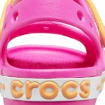 Crocs Παιδικά Ανατομικά Παπουτσάκια Θαλάσσης Crocband Ροζ - Image 5