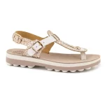 Fantasy Sandals Marlena: Δερμάτινα Ανατομικά Σανδάλια σε Rose Gold S9005-MD