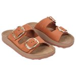 S310 Fantasy Sandals Despoina Δερμάτινα Γυναικεία Σανδάλια Aragosta Brush - Image 6