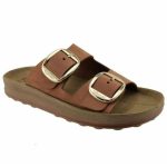 S310 Fantasy Sandals Despoina Δερμάτινα Γυναικεία Σανδάλια Aragosta Brush - Image 7