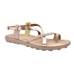 Fantasy Sandals Δερμάτινα Γυναικεία Σανδάλια Ανατομικά Rosegold S406 - Image 4