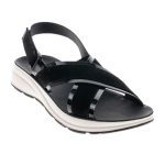 Fantasy Sandals Thelma Καλοκαιρινές Γυναικείες Πλατφόρμες Μαύρες S82 - Image 3