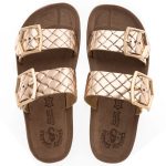 S331 Fantasy Sandals Δερμάτινα Γυναικεία Σανδάλια Ανατομικά Rosegold - Image 4